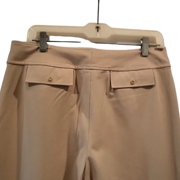 241. St. John by Marie Gray Tan Trousers/Pants - Size 10 - Picture 4 of 7